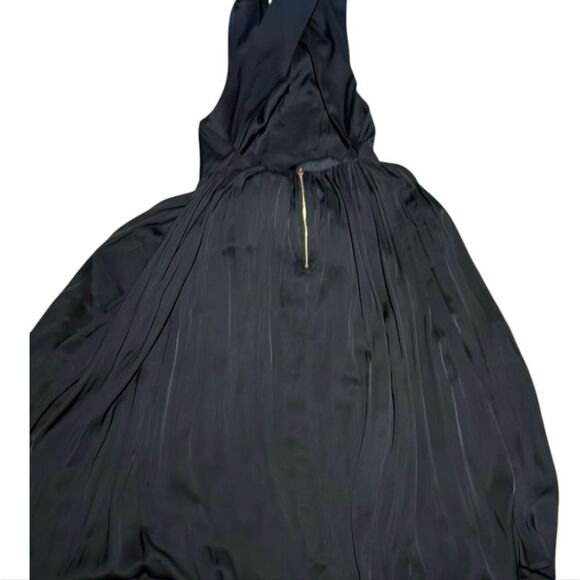 Heidi Merrick NWT  Black Sleeveless back criss Cross Dress Xs - Picture 5 of 16